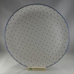 Gmundner Keramik-Platte flach/ Kuchen